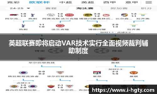 英超联赛即将启动VAR技术实行全面视频裁判辅助制度